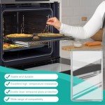 Double Layer Oven Door Glass Replacement Assembly