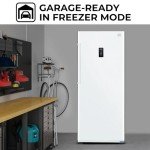 Koolatron KKUF17-W White Upright Freezer