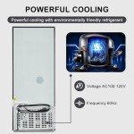 Compact 4.5 Cu. Ft. Mini Fridge with Freezer