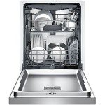Bosch 24" 300 Series Stainless Steel Dishwasher