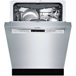 Bosch 24" 300 Series Stainless Steel Dishwasher