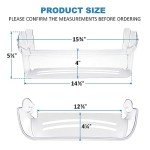 Frigidaire Refrigerator Door Bin Shelf Replacement Parts