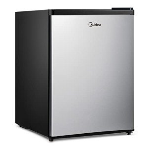 Midea 2.4 Cu. Ft. Stainless Steel Refrigerator
