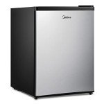 Midea 2.4 Cu. Ft. Stainless Steel Refrigerator