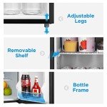 Midea 2.4 Cu. Ft. Stainless Steel Refrigerator