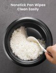 COMFEE' 6-Cup Rice Cooker with Non-Stick Bowl