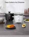 COMFEE' 6-Cup Rice Cooker with Non-Stick Bowl