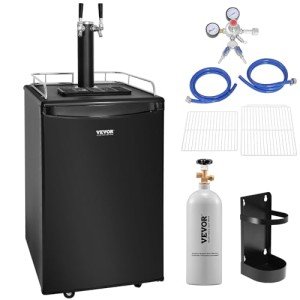 VEVOR Dual Tap Beer Kegerator and Dispenser