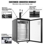 VEVOR Dual Tap Beer Kegerator and Dispenser
