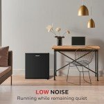 Honeywell 1.6 Cu Ft Compact Mini Fridge - Black