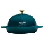 Flavehc Cast Iron Dutch Oven for Bread Baking