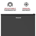 Honeywell 1.6 Cu Ft Compact Mini Fridge - Black