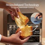 Compact 6-in-1 Air Fryer & Toaster Oven
