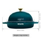 Flavehc Cast Iron Dutch Oven for Bread Baking