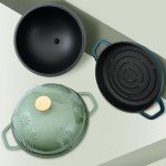 Flavehc Cast Iron Dutch Oven for Bread Baking