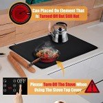 Heat Resistant Electric Stove Top Cover - Black
