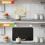 Heat Resistant Electric Stove Top Cover - Black