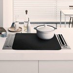 Heat Resistant Electric Stove Top Cover - Black