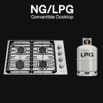 Empava 30" Gas Stove Cooktop with 4 Burners