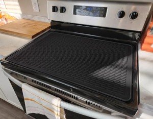 XL Silicone Stove Top Cover - Durable Glass Protector