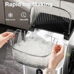 Countertop Nugget Ice Maker - Self-Cleaning & Fast