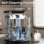 Countertop Nugget Ice Maker - Self-Cleaning & Fast