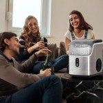 Countertop Nugget Ice Maker - Self-Cleaning & Fast