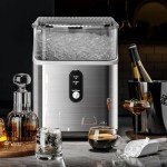 Portable Nugget Ice Maker for Home or Office