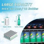 Erivess 70 Can Compact Beverage Refrigerator