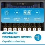 Erivess 70 Can Compact Beverage Refrigerator