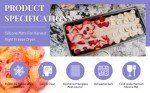 Crunch Co. Silicone Mats for Freeze Dryer - 4 Pack