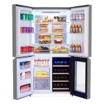 GarveeHome 21 Cu.Ft French Door Stainless Steel Refrigerator