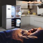 GarveeHome 21 Cu.Ft French Door Stainless Steel Refrigerator