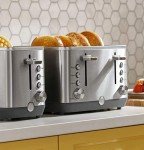 GE 2-Slice Stainless Steel Toaster with Extra Wide Slots