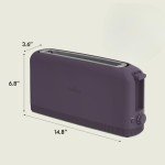 Bella 2-Slice Slim Toaster with Shade Control