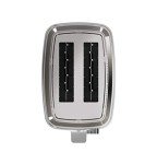 GE 2-Slice Stainless Steel Toaster with Extra Wide Slots