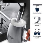 De'Longhi 15-Bar Espresso Machine with Milk Frother