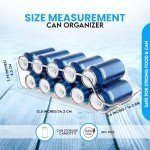 Utopia Kitchen Clear Soda Can Organizer Set of 4