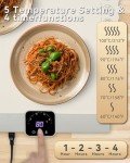 Electric Portable Food Warmer Mat with Heat Settings