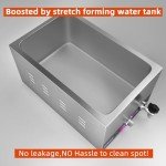 TOPKITCH 3-Pan Countertop Food Warmer Station