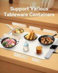 Electric Portable Food Warmer Mat with Heat Settings