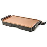CRUX Nonstick Electric Griddle for Indoor Cooking