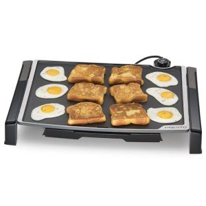 Presto XL Electric Folding Griddle - 19" Black