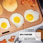 CRUX Nonstick Electric Griddle for Indoor Cooking