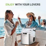 KEENSTAR Soft Chewable Nugget Ice Maker, 40Lbs/Day