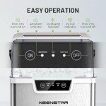 KEENSTAR Soft Chewable Nugget Ice Maker, 40Lbs/Day
