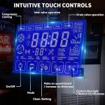 YITAHOME 150LBS/24H Commercial Ice Maker Machine