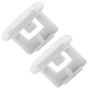 WD12X10304 Dishwasher Upper Rack Slide Cap Clips