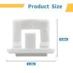 WD12X10304 Dishwasher Upper Rack Slide Cap Clips