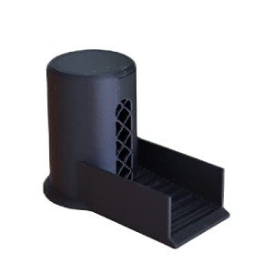 Dishwasher Air Gap Cover with Ramp - Black